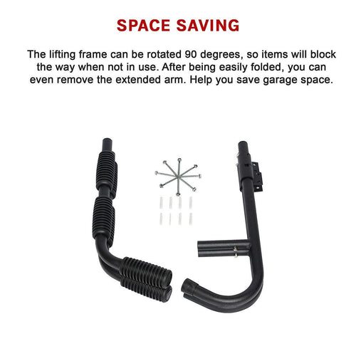 Kayak Canoe Wall-Mounted Rack Storage Brackets Swivel Sports Design 