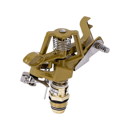 Easy to Install Irrigation Sprinkler 360 Degree Rotating Sprinkler Gun Zinc Alloy Adjustable Rocker Sprinkler