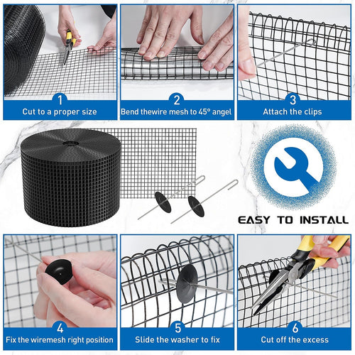 30m Solar Panel Bird Proofing Kit Stainless Steel Mesh Guard