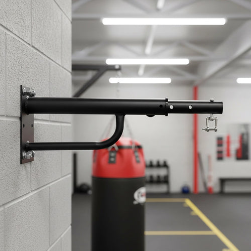 Wall Mounted Punching Boxing Bag Holder Bracket with 360° Swivel Mount