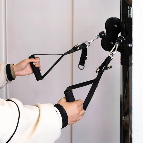 2 x Universal Foam Handle Exercise Machine Attachments