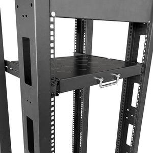 Sliding Rack Server Shelf For Rack 1U 19" 4 Post Rack Mount-Adjustable 15"-22"