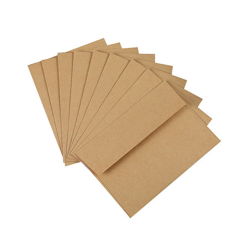 50 Pack Brown Kraft Wedding Invitation Envelopes with Peel & Seal Closure