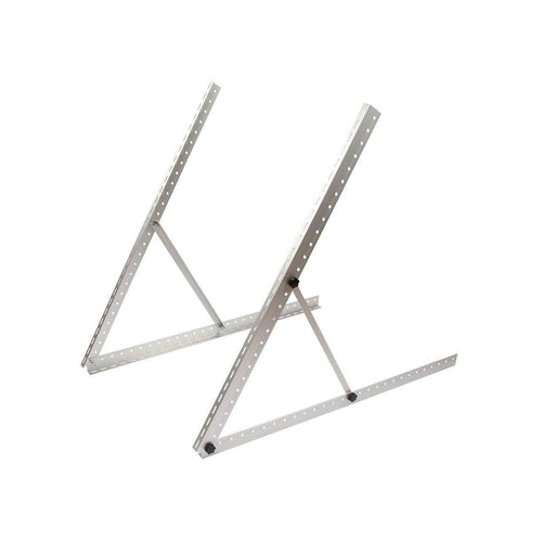 104cm Solar Panel RV Tilt Mount Brackets Roof Flat Surface