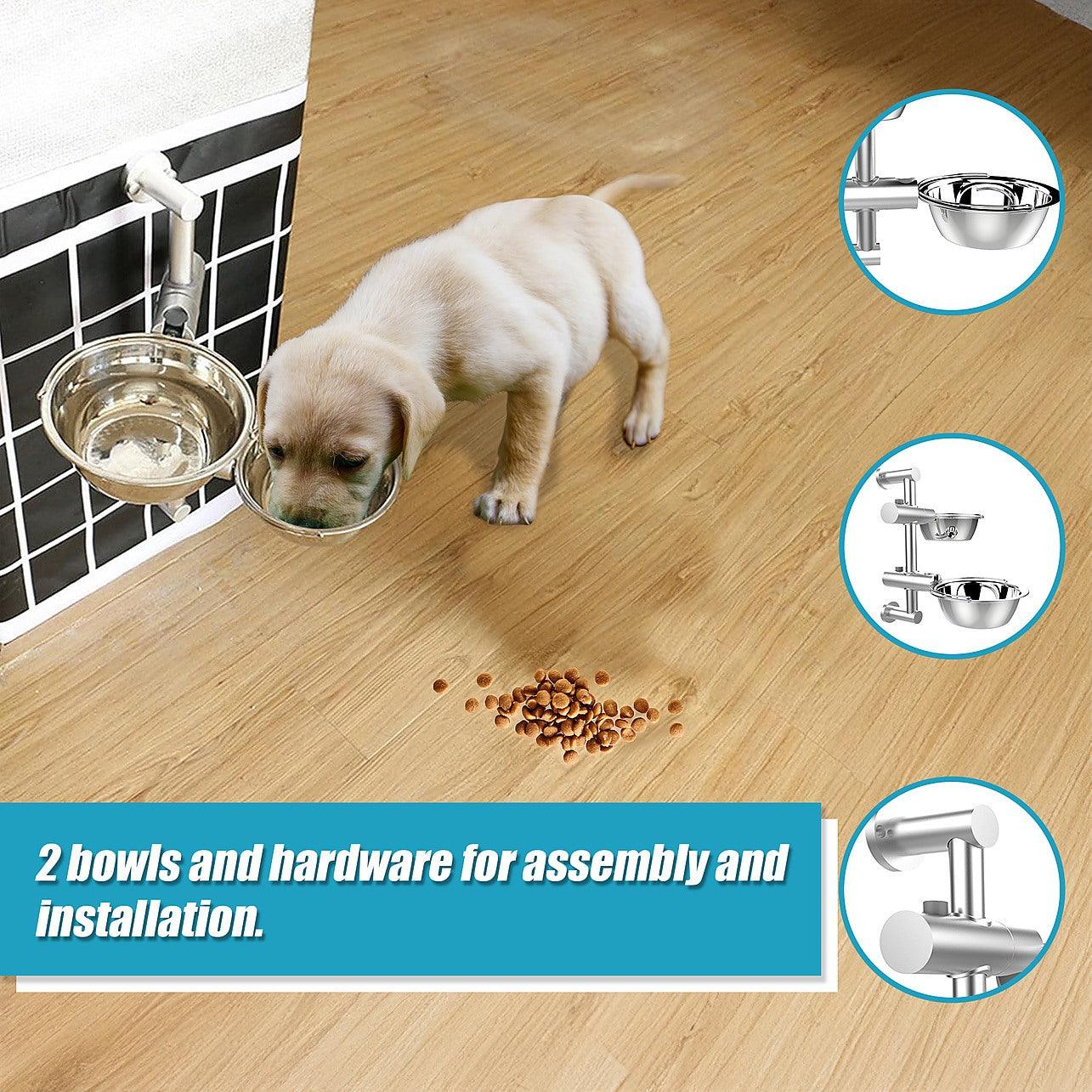 Mounted dog bowls sale