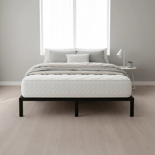 King Full Metal Bed Frame Base – Sturdy Steel Bed Base for Australian Mattress