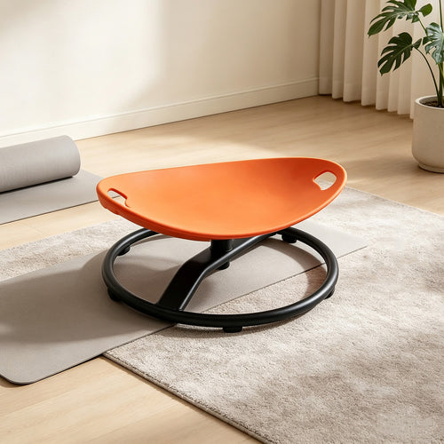 360° Sensory Spinning Chair for Kids with Stable Base & Handles Active Balance Spin Seat Indoor Play