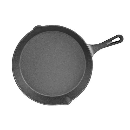 Chef Cast Iron Frying Pan Set – 3-Piece Skillet, Grill & Oven-Safe Cookware for Versatile Home Cooking