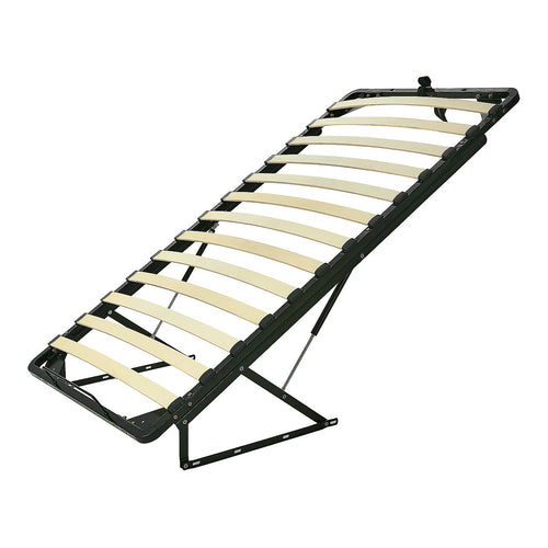 Gas Lift Bed Mechanism – Single Bed Frame with Wooden Slats