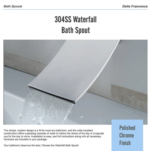 304SS Waterfall Bath Spout