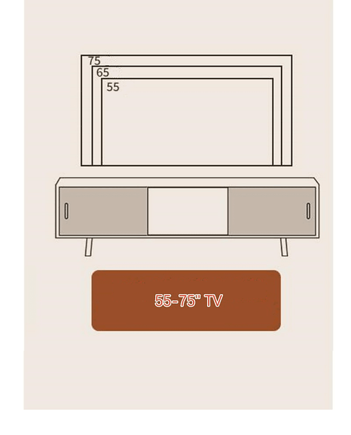 European Style TV Cabinet Entertainment Unit Stand Storage