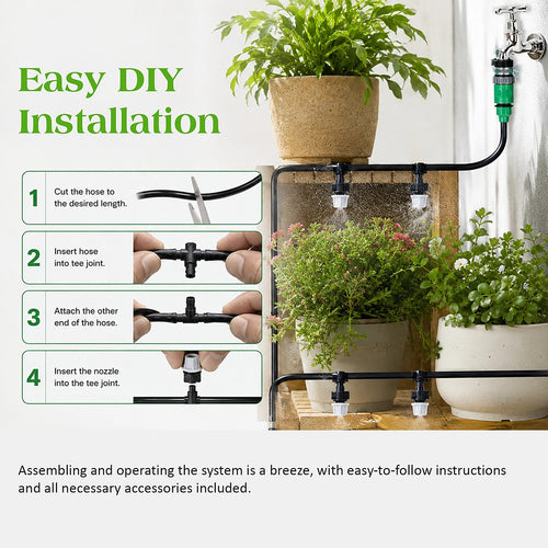 10m Irrigation Hose Garden Kit