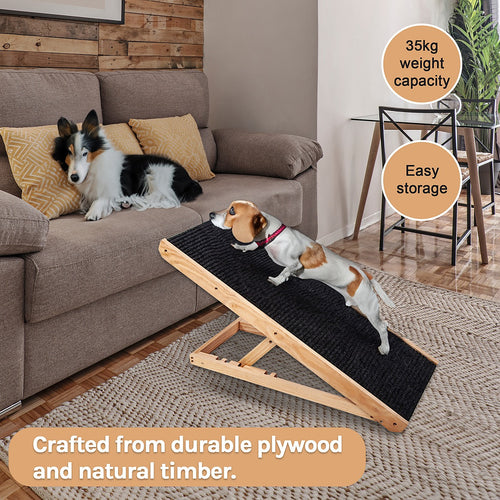 Dog Ramp Pet Ramp Adjustable Heights Portable