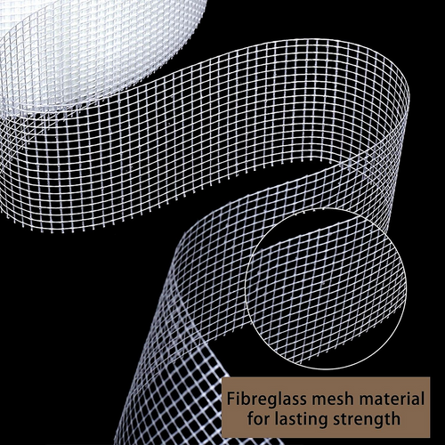 24-Pack Fibreglass Plasterboard Joint Tapes – 50mm x 90m Drywall Mesh Rolls