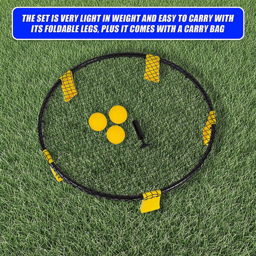 Mini Volleyball Set Outdoor Game Garden Beach Net Ball Kit Sport Toys