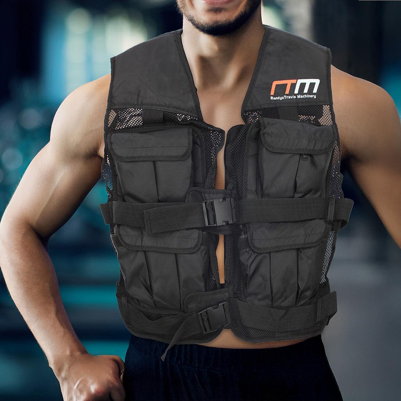 40LBS Weighted Exercise Gym Sport Training Vest