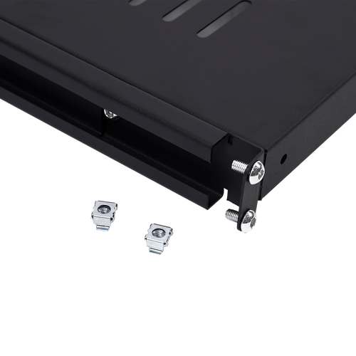 1U 1RU Sliding Shelf 26" Inch Deep Vented for 19" Rack System Server Cabinet