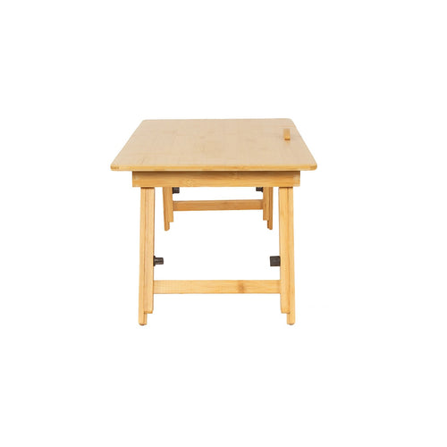 Folding Laptop Bed Table – Portable Rectangular Desk for Bedroom Use & Home Workstations