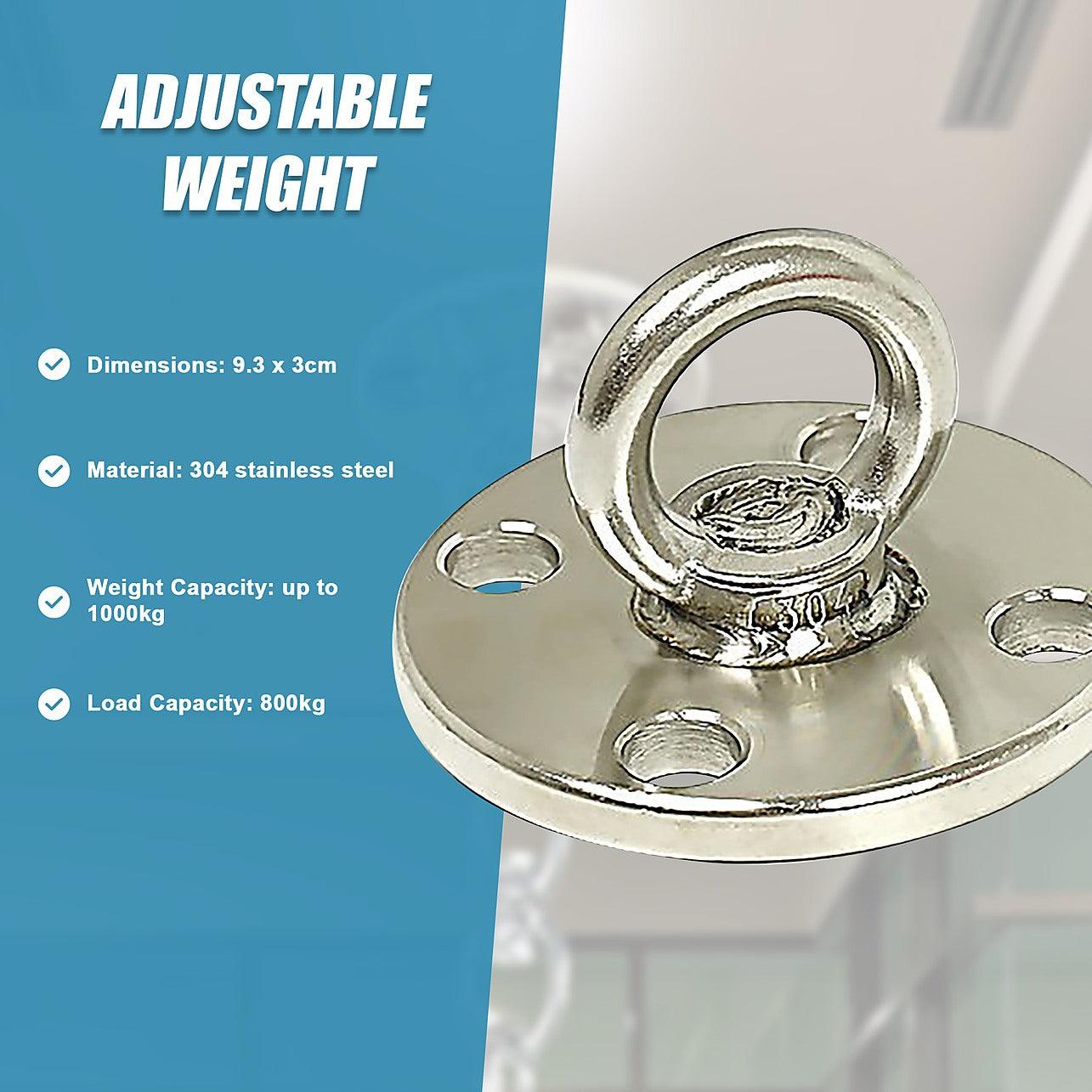 ceiling hook weight capacity 304 Stainless Steel Suspension Hook Wall Ceiling Mount Hanger Anchor Bracket