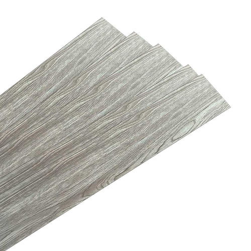 Self Adhesive Vinyl Floor Tiles Peel & Stick Flooring Dark Grey Ash 16 Pack 2.3m²