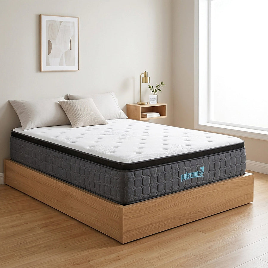 Queen Euro Top Pocket Spring Mattress – Motion Isolation & Certified Foam Comfort Layers
