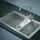 1.2mm Handmade Double Stainless Steel Sink with Waste - 745x470mm