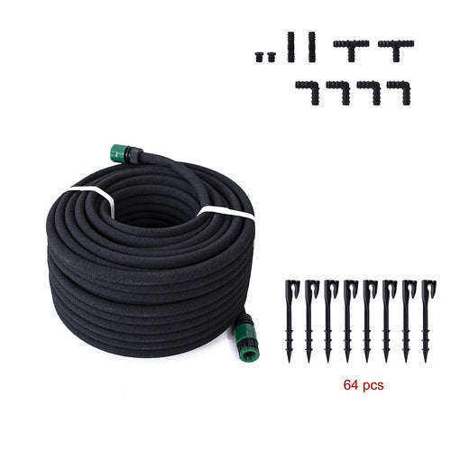 50m Porous Soaker Hose – Leaky Garden Irrigation Pipe for Efficient Plant Watering