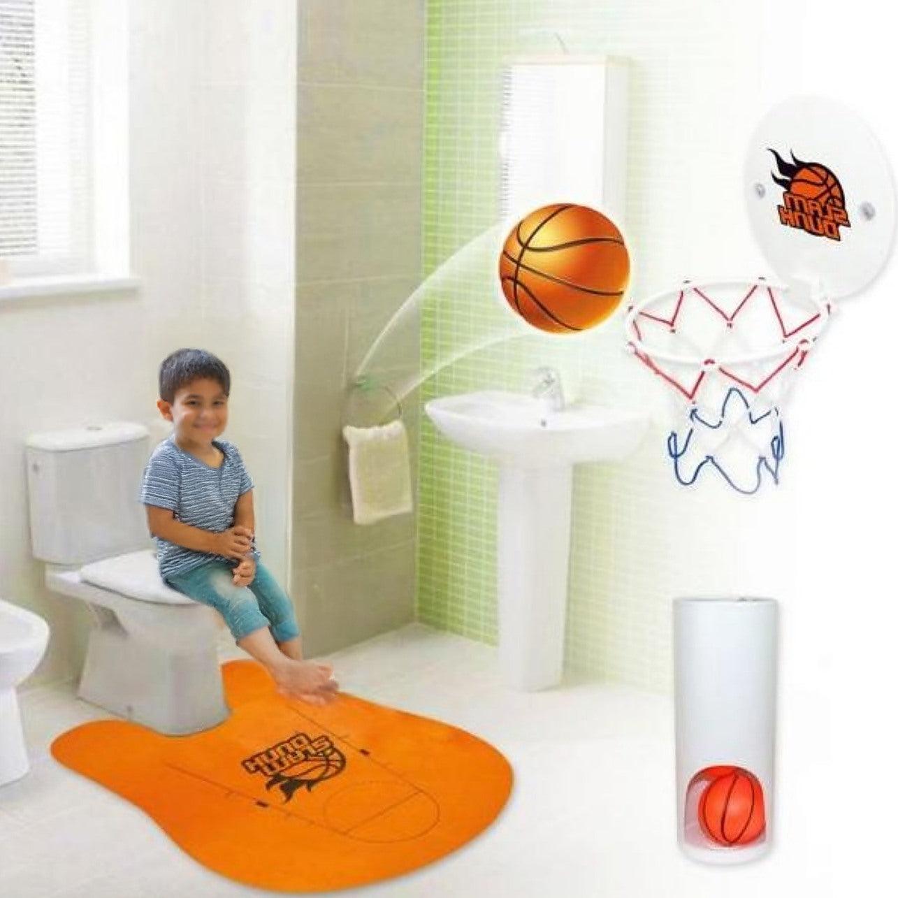 toilet basketball