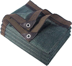 20m x 2m Fence Windscreen Privacy Screen Shade Cover Dark Green Fabric Mesh Garden