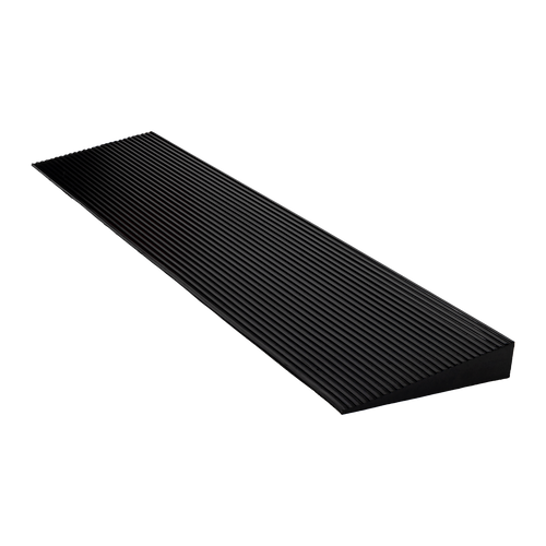 Cuttable Threshold Ramp Rubber Wheelchair Ramp Solid 4 cm Rise 90 cm Wide