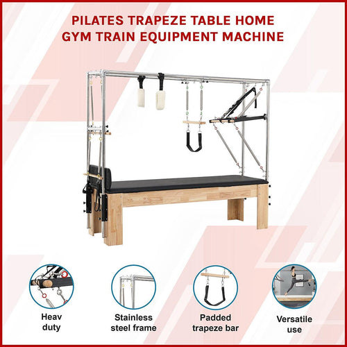 Pilates Trapeze Table Home Gym Train Equipment Machine