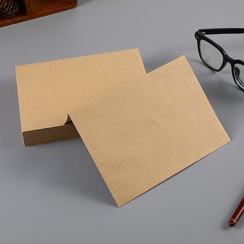 50 Pack Brown Kraft Wedding Invitation Envelopes with Peel & Seal Closure