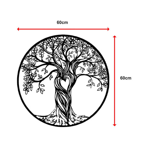 Tree Life Wall Decoration Metal Tree Wall Sculpture