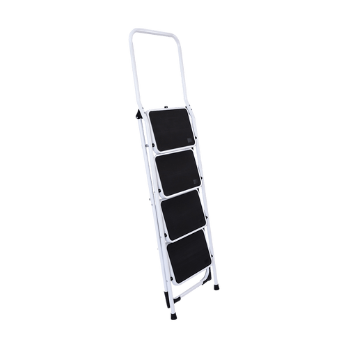 Foldable Non Slip 4 Step Steel Ladder