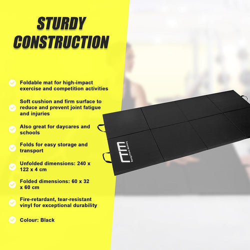 Foldable Exercise Mat Gymnastics Martial Arts Yoga Karate Judo