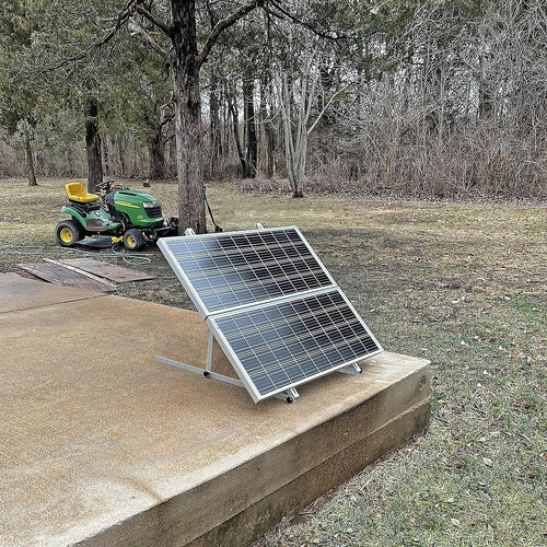 114cm Solar Panel RV Tilt Mount Brackets Roof Flat Surface