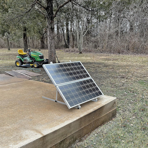 114cm Solar Panel RV Tilt Mount Brackets Roof Flat Surface