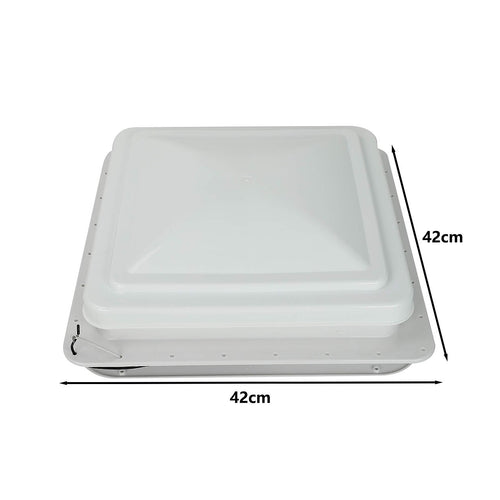 400x400mm Roof Vent Skylight for Caravan & Motorhome