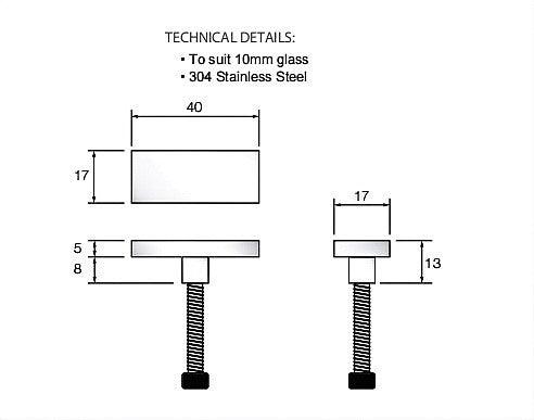 160x80cm Frameless Glass Sliding Corner Shower with Chrome Rail and Hardware