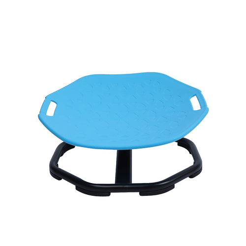 Large Sensory Spinning Chair for Kids with Handles 360° Balance Spin Seat Active Play Chair 100kg Blue