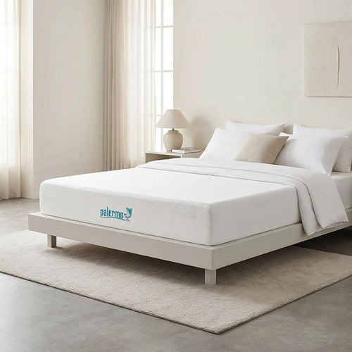Queen 25cm Gel Memory Foam Mattress – Dual-Layer Support with Cooling CertiPUR-US® Foam for Restful Sleep
