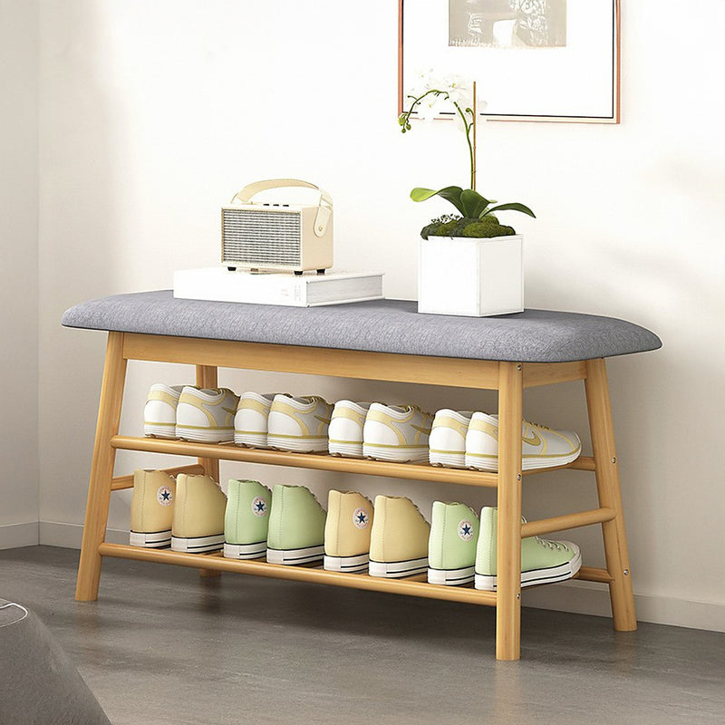 Shoe Stool Storage Rack Cabinet Multifunctional Space Saving ...