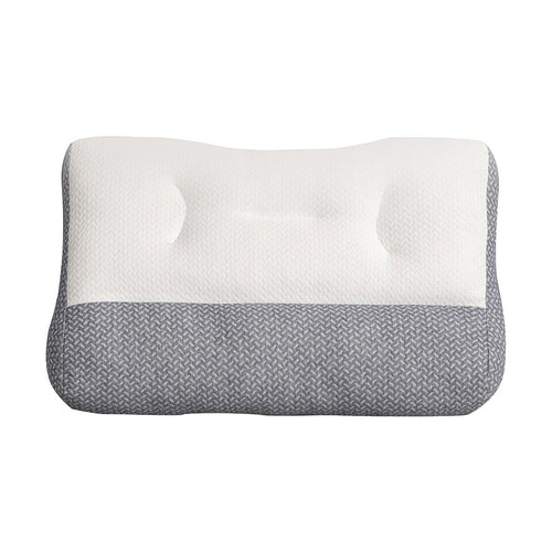 Ergonomic Contour Bed Pillow with Washable Cover & Soybean Fibre Fill