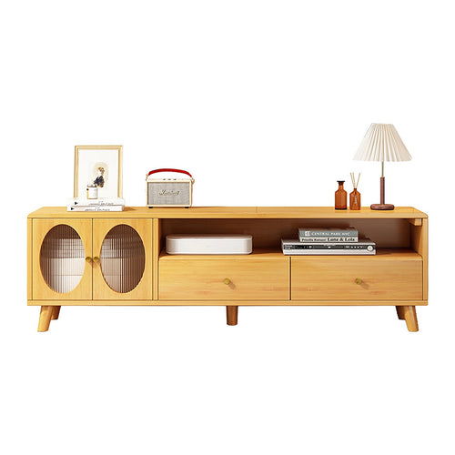 140cm TV Cabinet Bamboo Entertainment Unit