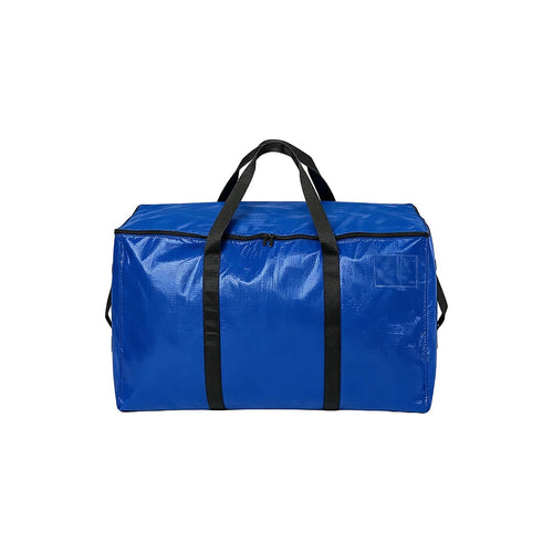88L Heavy Duty Moving Storage Bags 6 Pack Reinforced Carry Bags with Handles, Straps & Zip for Clothes, Bedding & Moving