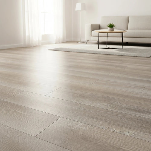 Vinyl Floor Tiles Wood Grain Maple Look  – 16 Pack Peel & Stick Flooring