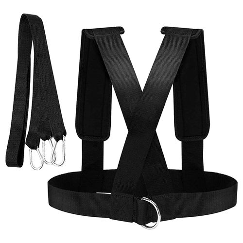 Heavy Duty Gym Sled with Harness