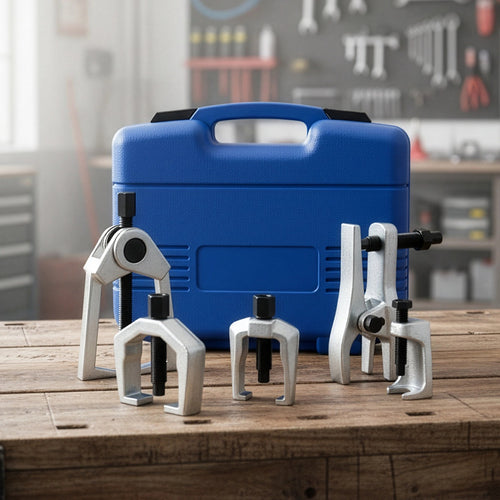 6pc Heavy Duty Ball Joint & Tie Rod Tool Kit – Pitman Arm Puller & Remover Set