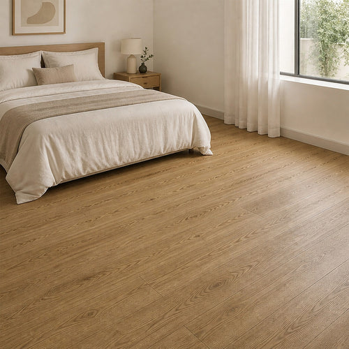 Self Adhesive Vinyl Floor Tiles Peel & Stick Flooring Oak Look 16 Pack 2.3m²