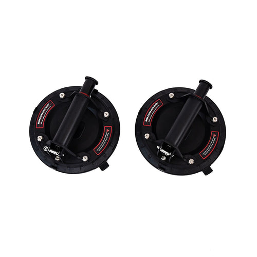 2x20cm 500kg Vacuum Suction Cup Glass Lifter Granite Sucker Pump Lift Heavy Duty